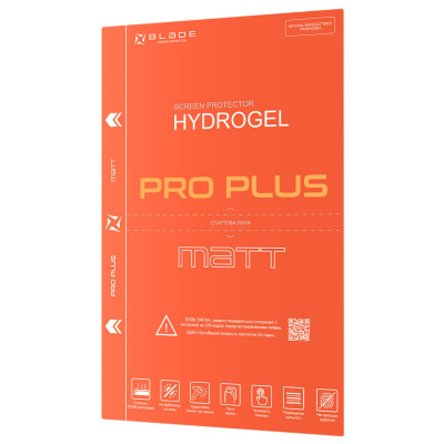 Купить Защитная гидрогелевая пленка BLADE Hydrogel Screen Protection PRO PLUS (matt) 54811 - Ncase
