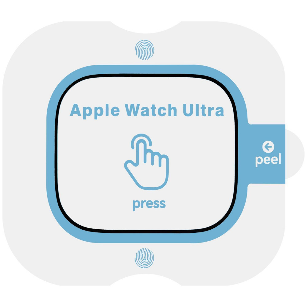 Захисне скло Proove Achilles Apple Watch Ultra/Watch Ultra 2/3 49 mm — Придбати в Україні - фото 7