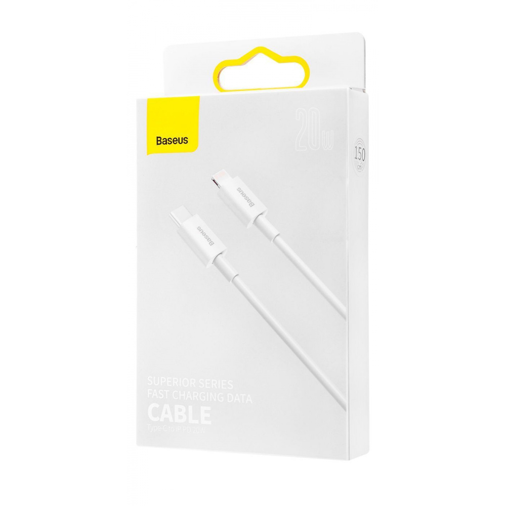 Кабель Baseus Superior Series Fast Charging Type-C to Lightning PD 20W (1.5m) - фото 1