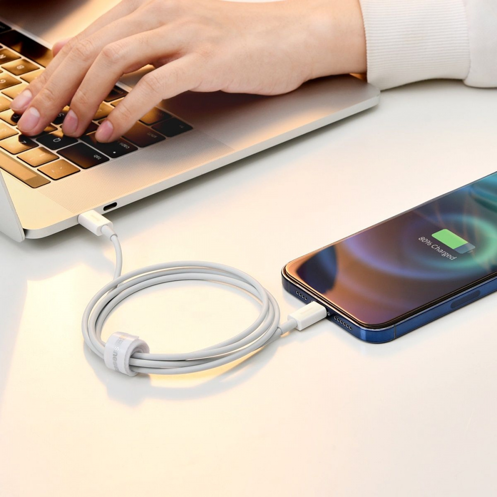 Кабель Baseus Superior Series Fast Charging Type-C to Lightning PD 20W (1.5m) - фото 2