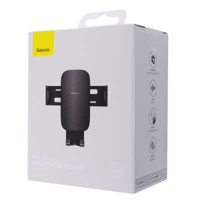 Купить Автодержатель Baseus Metal Age 2 Gravity Air Outlet Car Mount 37808 - Ncase