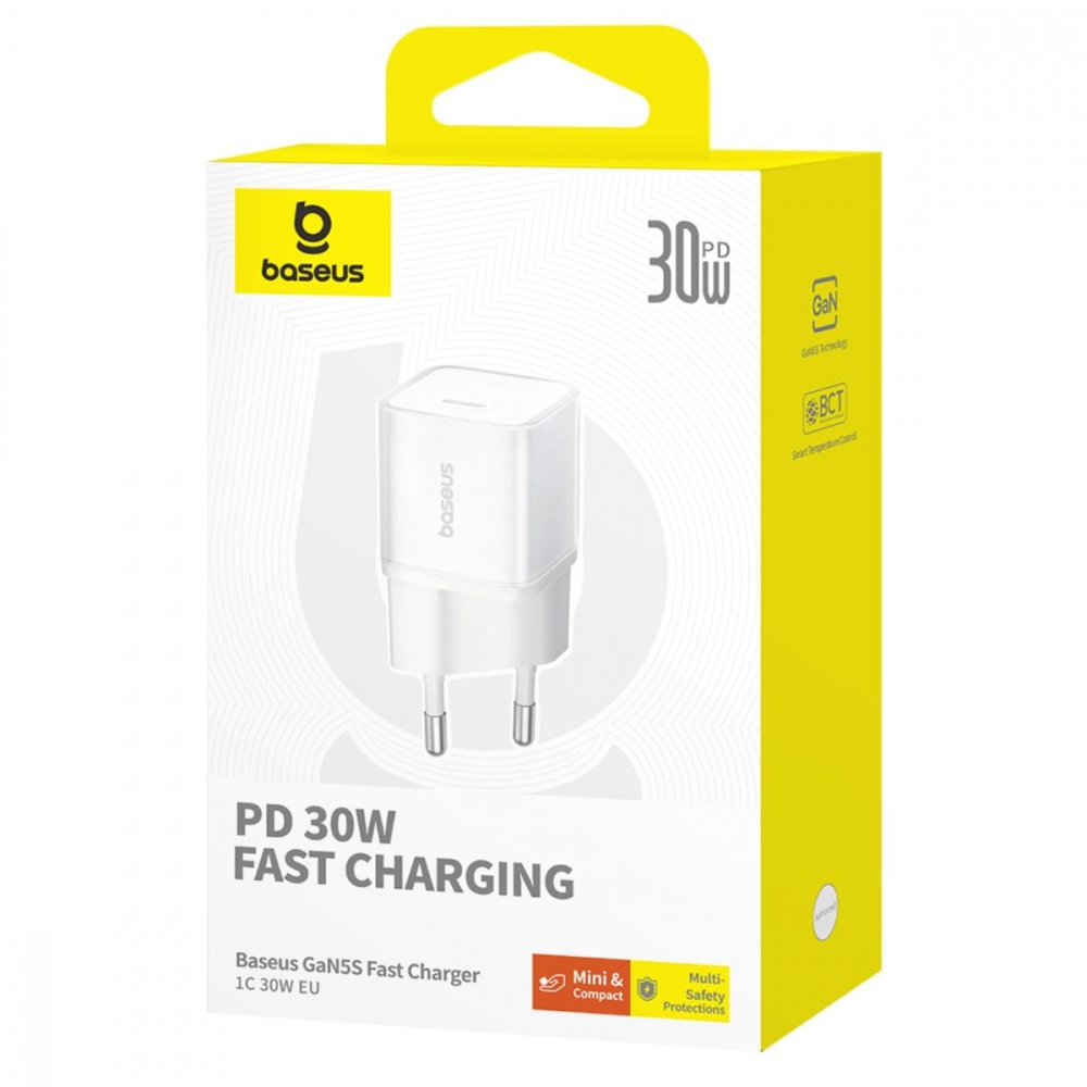 МЗП Baseus GaN5S Fast Charger 30W (Type-C) — Придбати в Україні