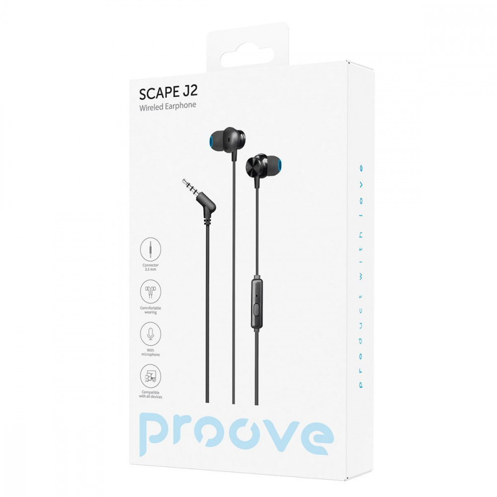 Наушники Proove Scape J2 3.5mm - фото 1