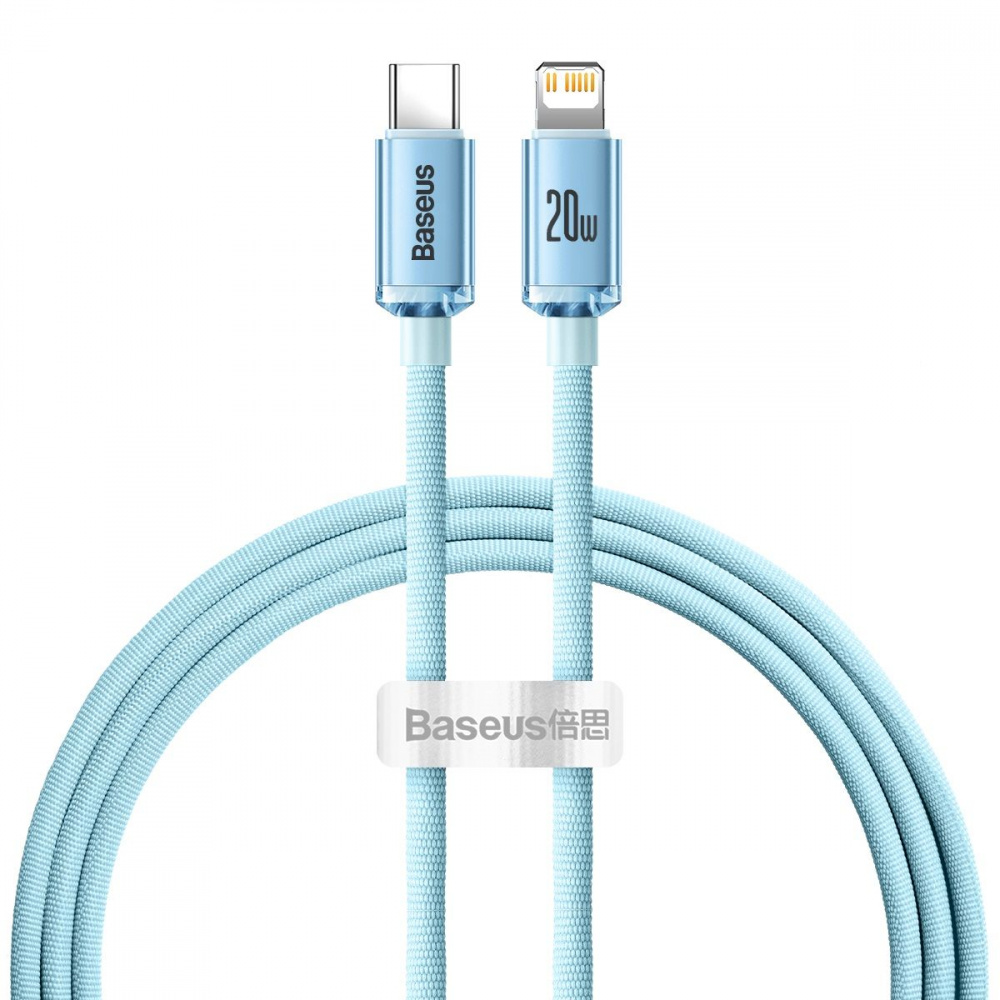 Кабель Baseus Crystal Shine Series Fast Charging Type-C to Lightning 20W (1.2m) — Придбати в Україні - фото 10