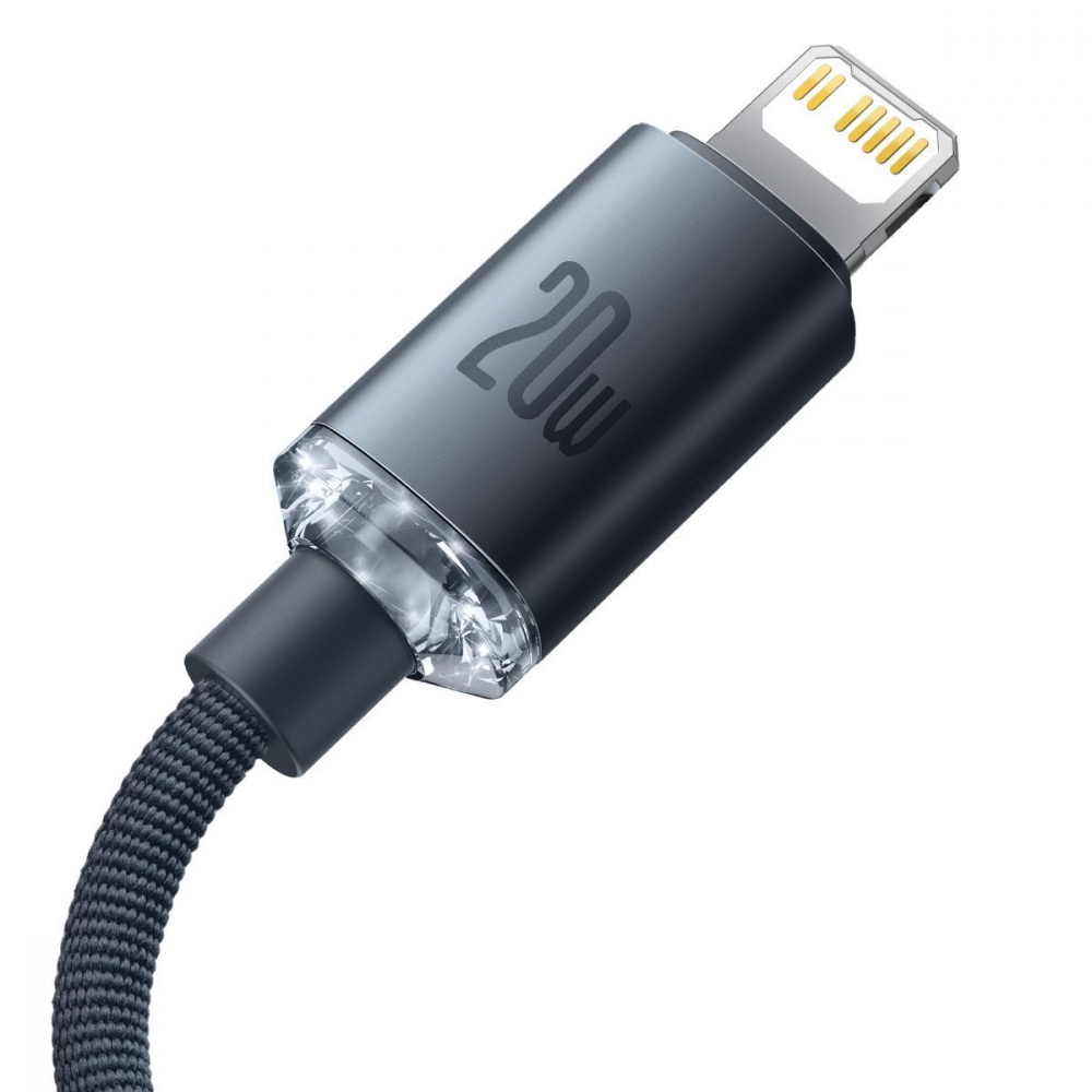 Кабель Baseus Crystal Shine Series Fast Charging Type-C to Lightning 20W (1.2m) — Придбати в Україні - фото 8
