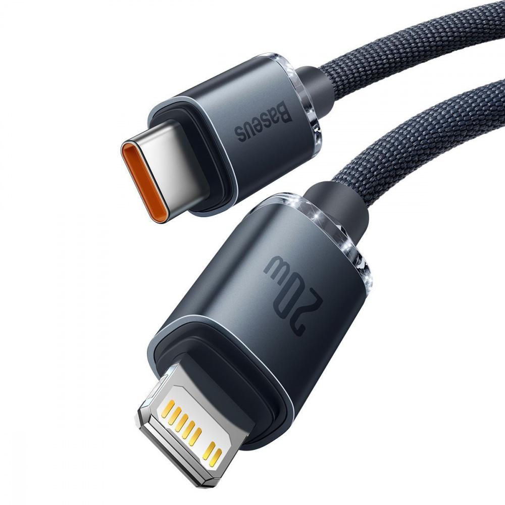 Кабель Baseus Crystal Shine Series Fast Charging Type-C to Lightning 20W (1.2m) — Придбати в Україні - фото 6