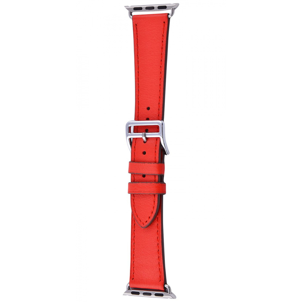 Strap for Apple Watch Hermes Swift Leather Single Tour 38/40/41 mm