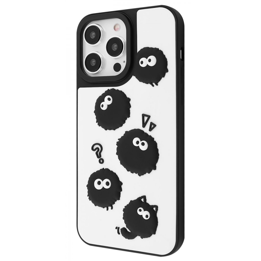 Чохол WAVE Doodle Case iPhone 16 Pro Max black fluffy на малюнкі №1