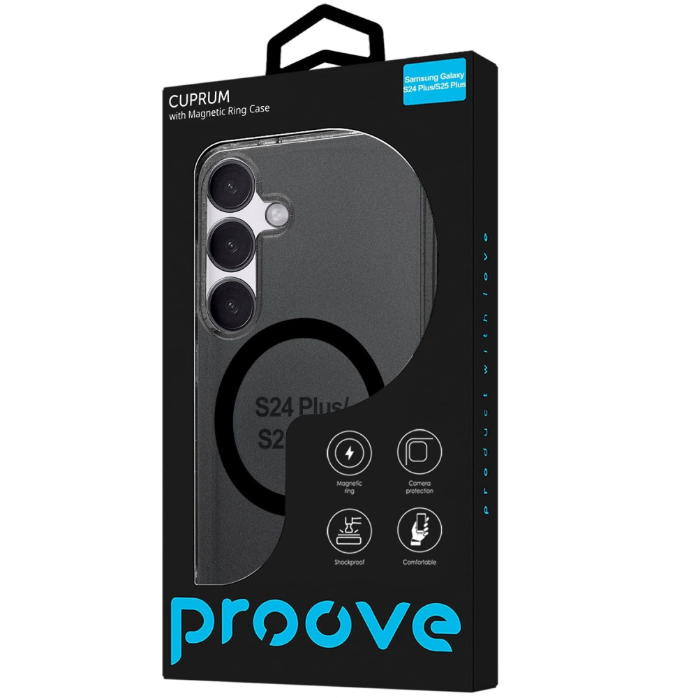 Чехол Proove Cuprum Case with Magnetic Ring Samsung Galaxy S24 Plus/S25 Plus - фото 1