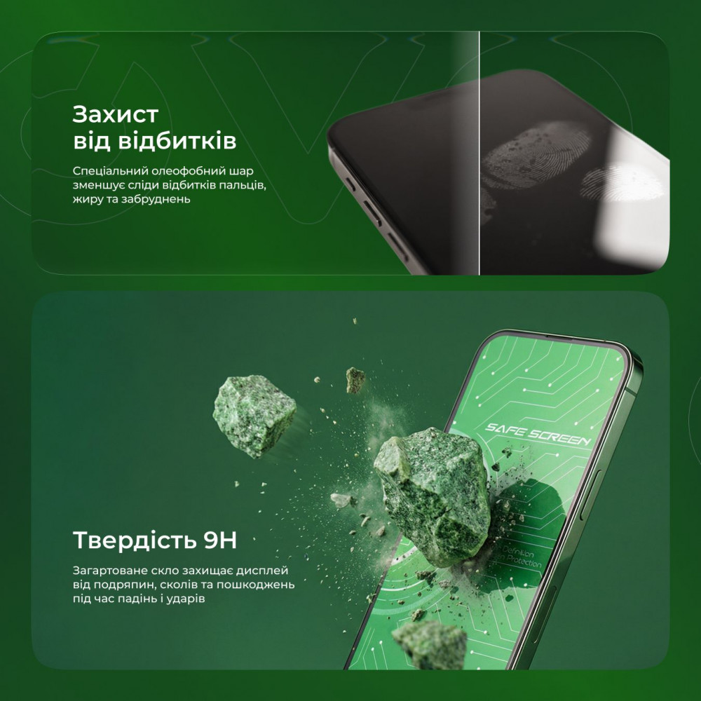 Защитное стекло Proove Safe Screen iPhone Xs Max/11 Pro Max (1pcs) - фото 3