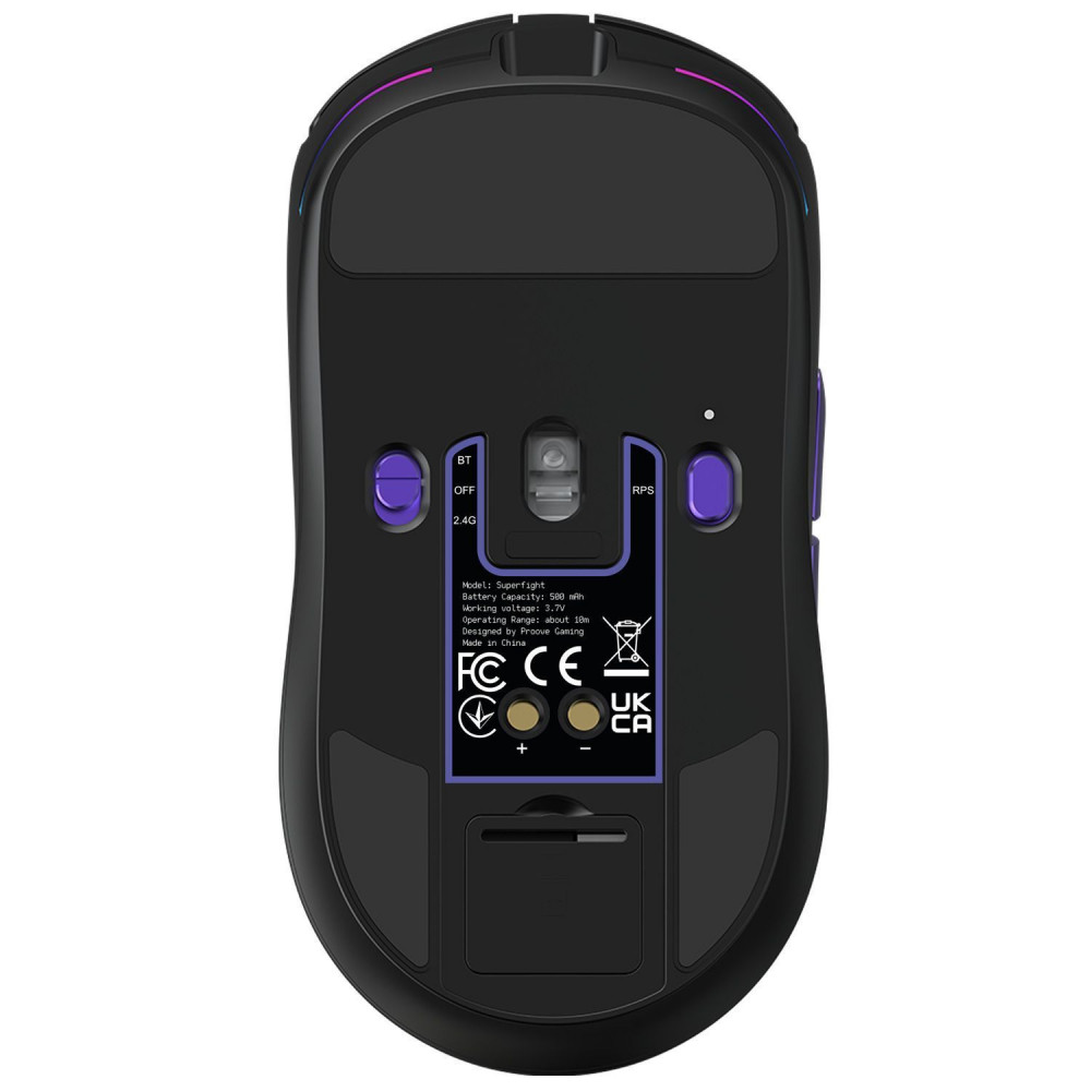 Бездротова ігрова миша Proove Gaming Superfight Wireless with charging dock — Придбати в Україні - фото 7