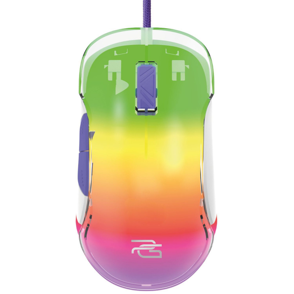 Проводная игровая мышь Proove Gaming Blaze white/purple (GMBL00102002) Белый/фиолетовый на картинке №1
