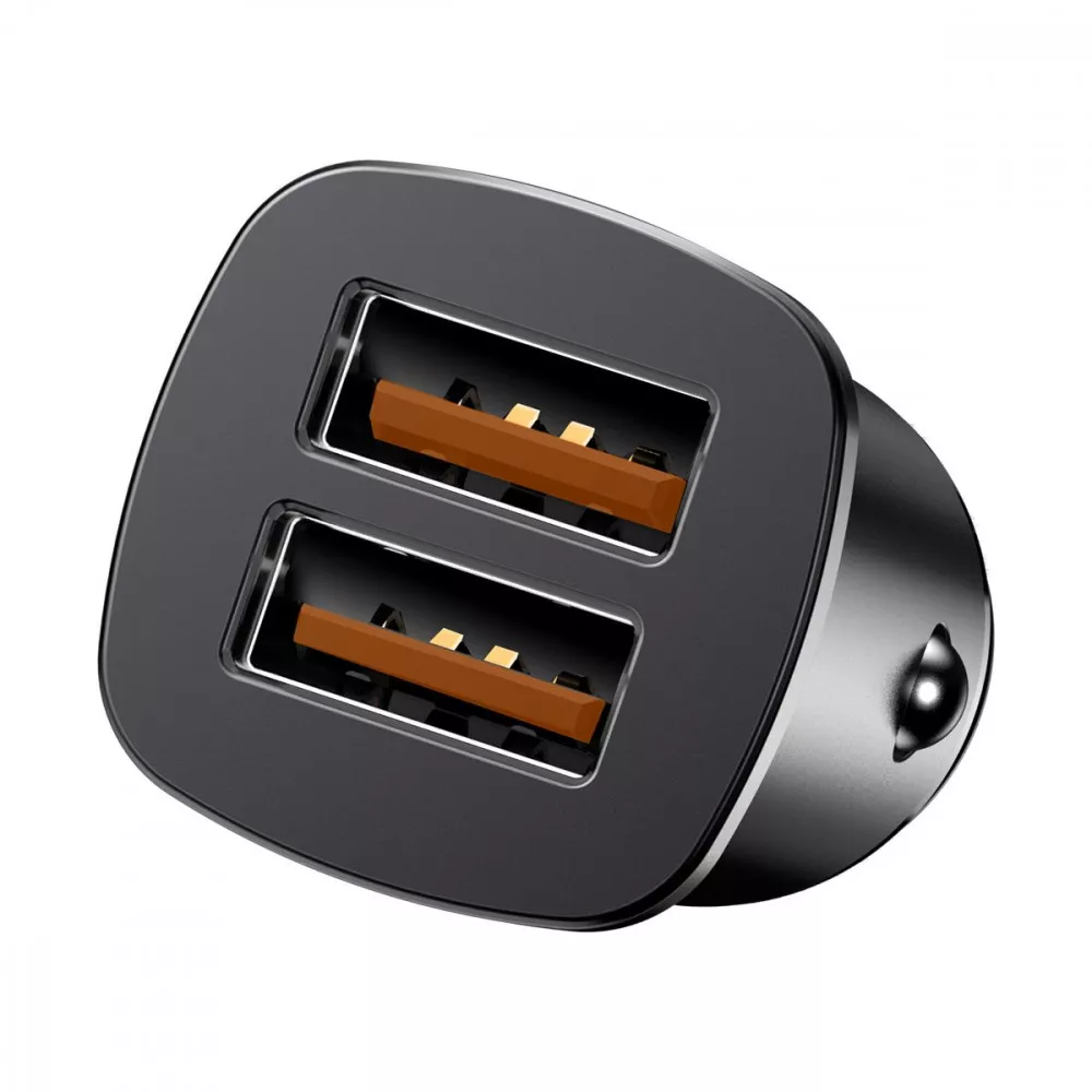 АЗП Baseus Square Metal QC 3.0 30W 2USB 20753 - Ncase, Україна