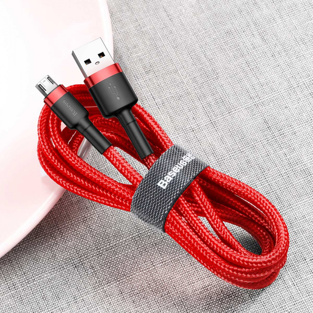 Кабель Baseus Cafule Micro USB 1.5A (2m) — Придбати в Україні - фото 1