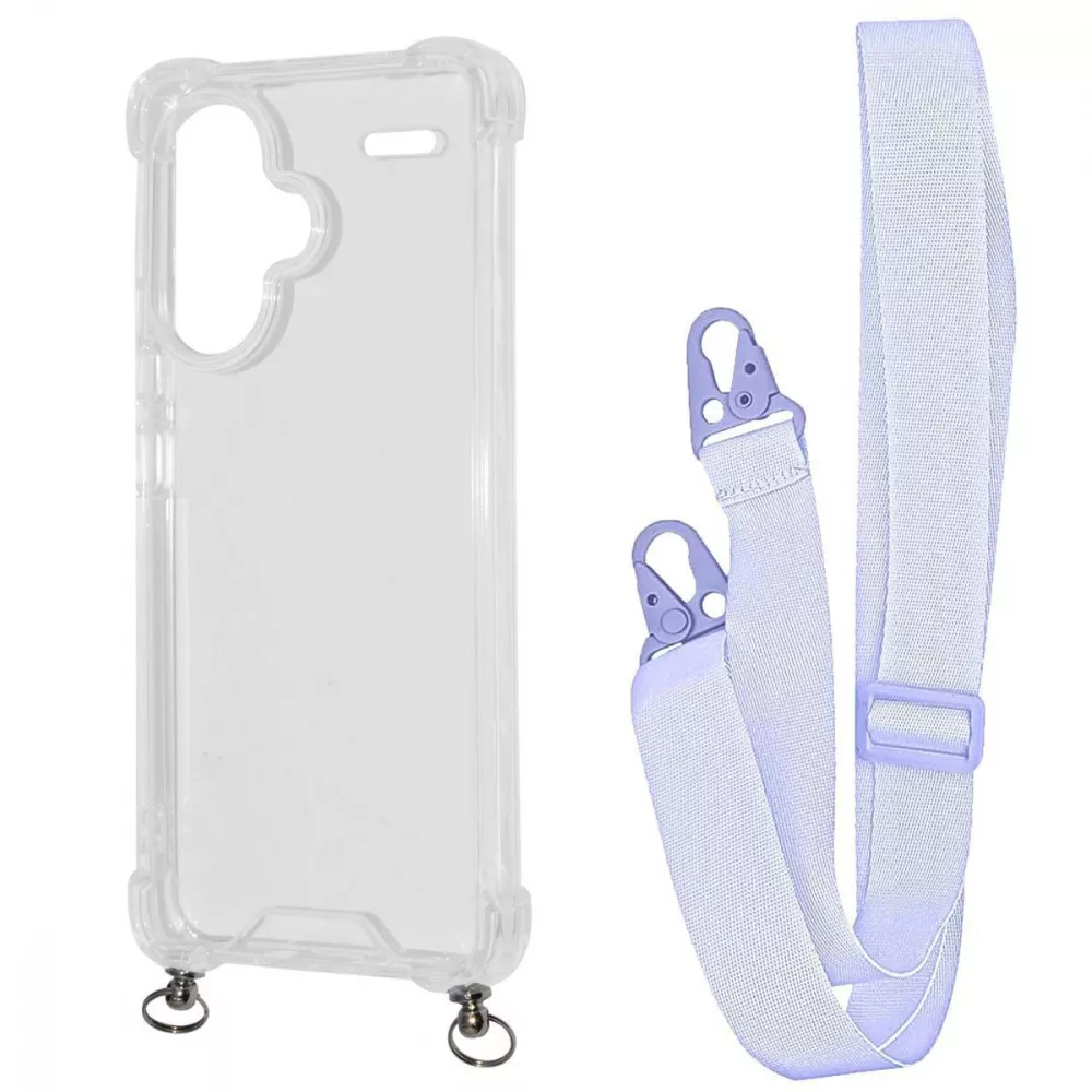 Чехол WAVE Clear Case with Strap Xiaomi Redmi Note 13 Pro+ - фото 4