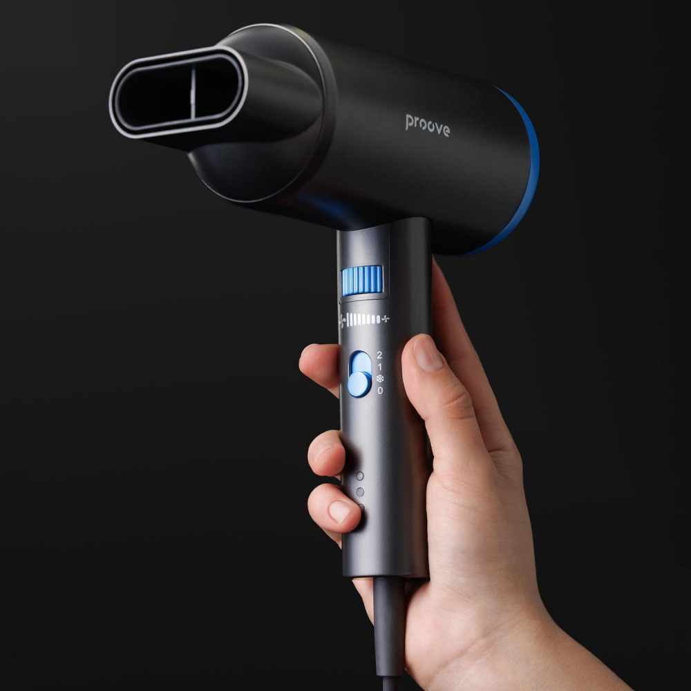 Фен Proove Tyson (1800W) gray (HDPT18000003) Серый на картинке №13