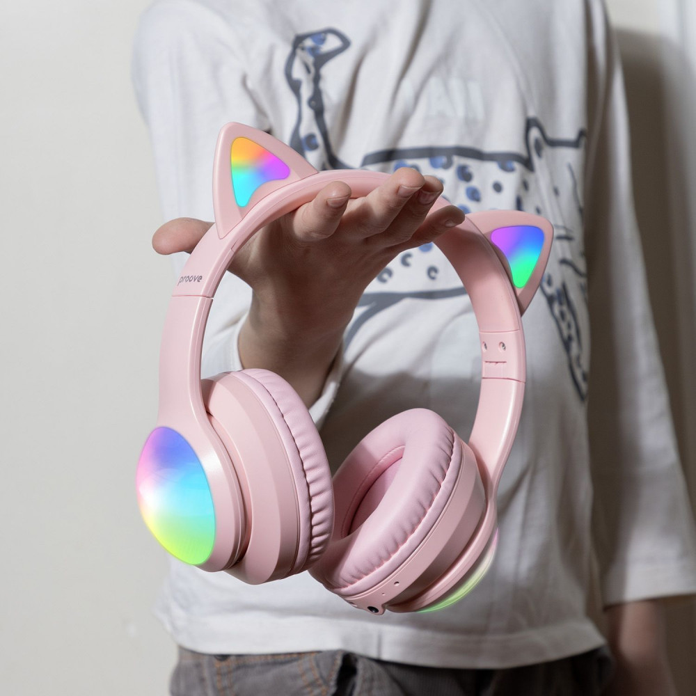 Бездротові навушники Proove Kids LumiCat (APP) — Придбати в Україні - фото 13