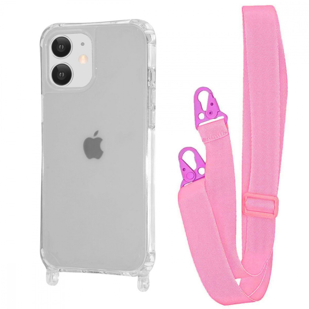 Чехол WAVE Clear Case with Strap iPhone 11 - фото 14