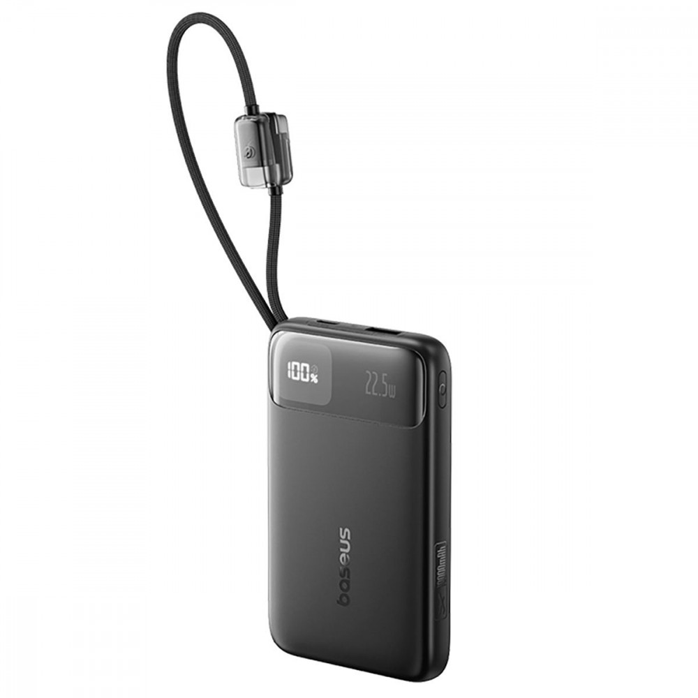 Портативна Батарея Baseus EnerFill FC11 Digital Display 10000mAh 22.5W + Кабель Type-C to Type-C - фото 3