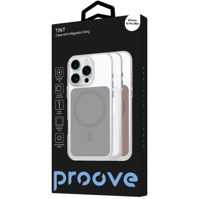 Купить Чехол Proove Tint Case with Magnetic Ring iPhone 16 Pro Max 68169 - Ncase