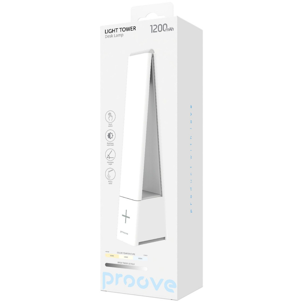Настільна лампа Proove Light Tower 1200 mAh — Придбати в Україні - фото 1