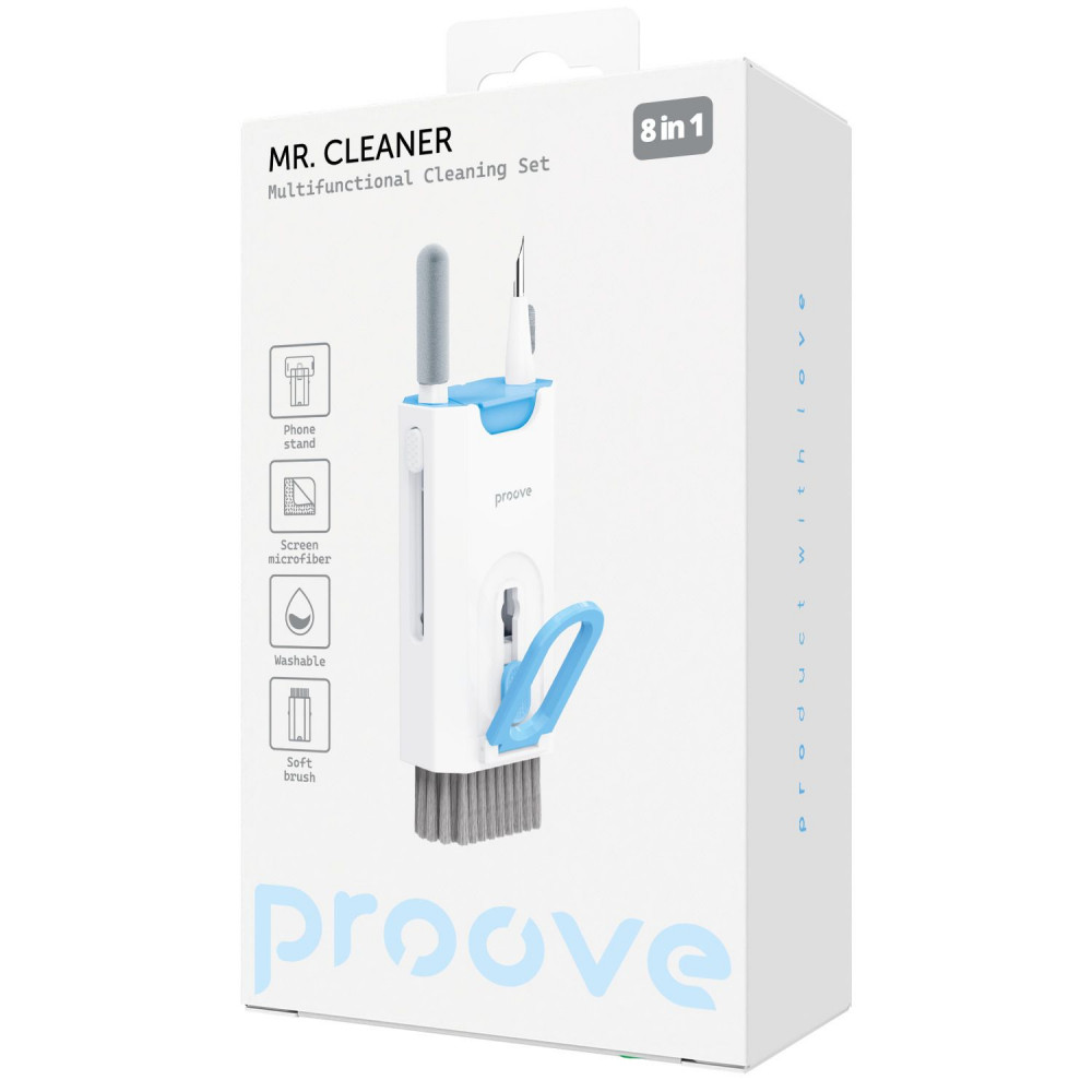 Многофункциональный набор для чистки Proove Mr. Cleaner 8in1 - фото 1