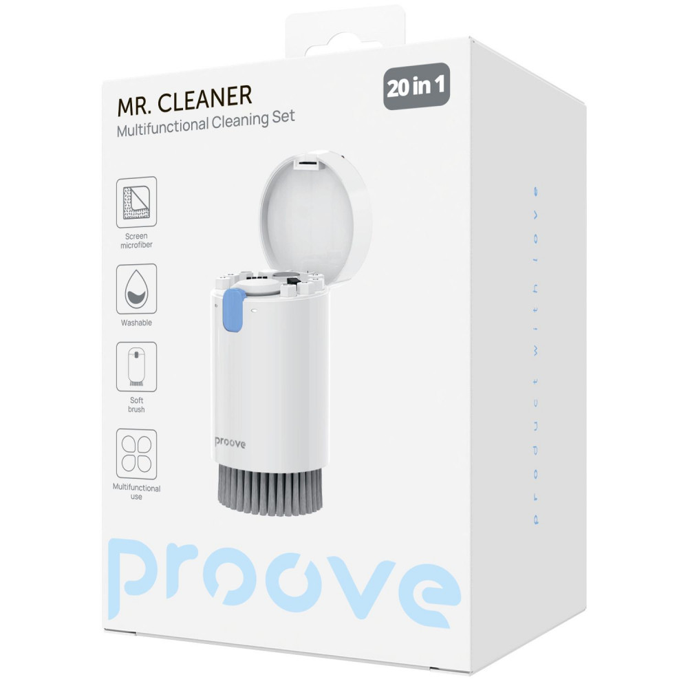 Многофункциональный набор для чистки Proove Mr. Cleaner 20in1 - фото 1
