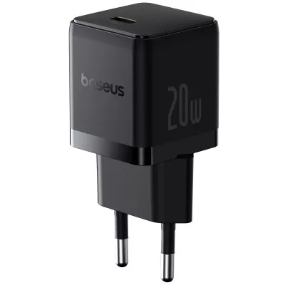 МЗП Baseus Palm Fast Charger 20W (Type-C) + Кабель Type-C to Lightning 20W (1m) — Придбати в Україні