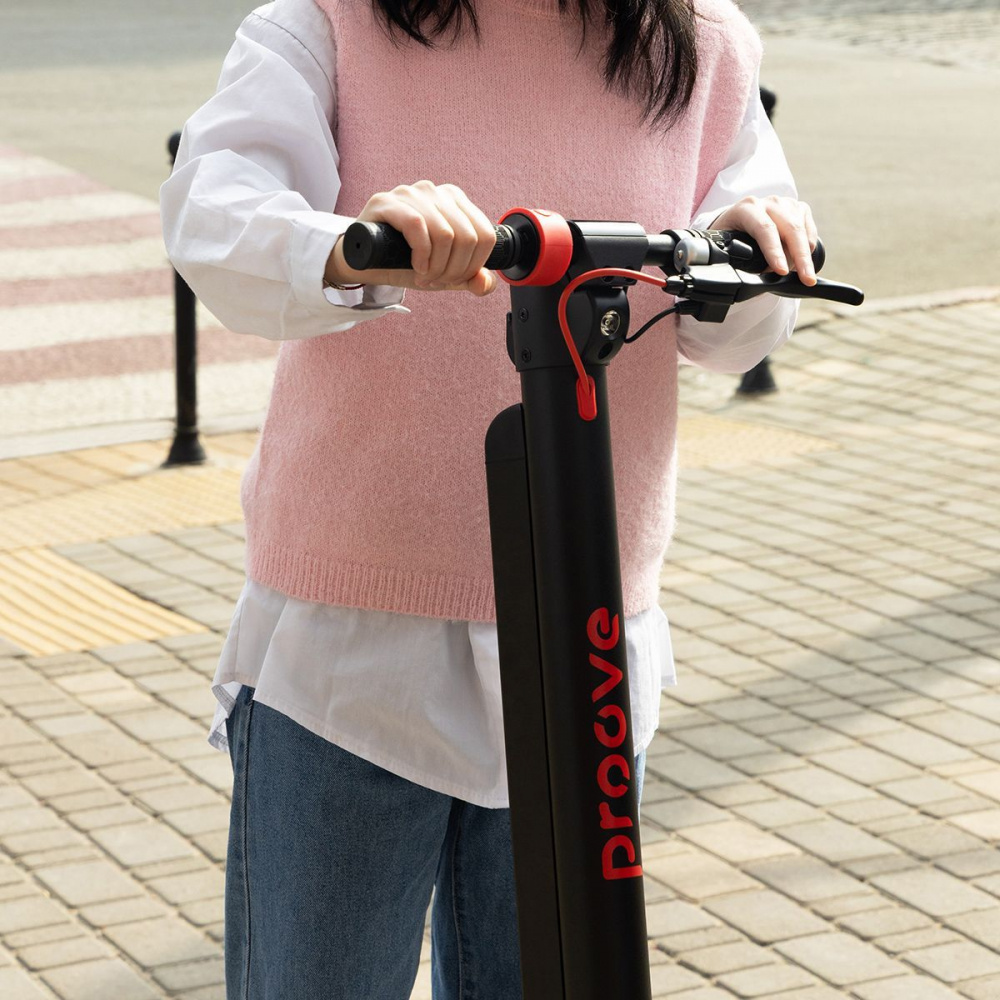 Електросамокат Proove Model X-City Pro App 350W (чорно червоний) — Придбати в Україні - фото 24