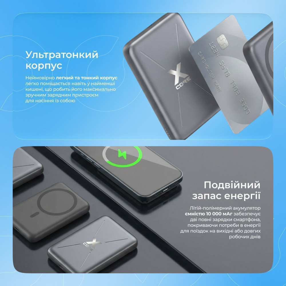 Портативна Батарея Proove X-Core 22.5W 10000mAh — Придбати в Україні - фото 16