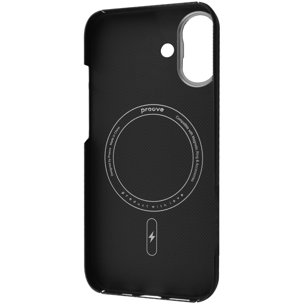 Чохол Proove Carbon Slim with Magnetic Ring iPhone 16 Plus — Придбати в Україні - фото 6