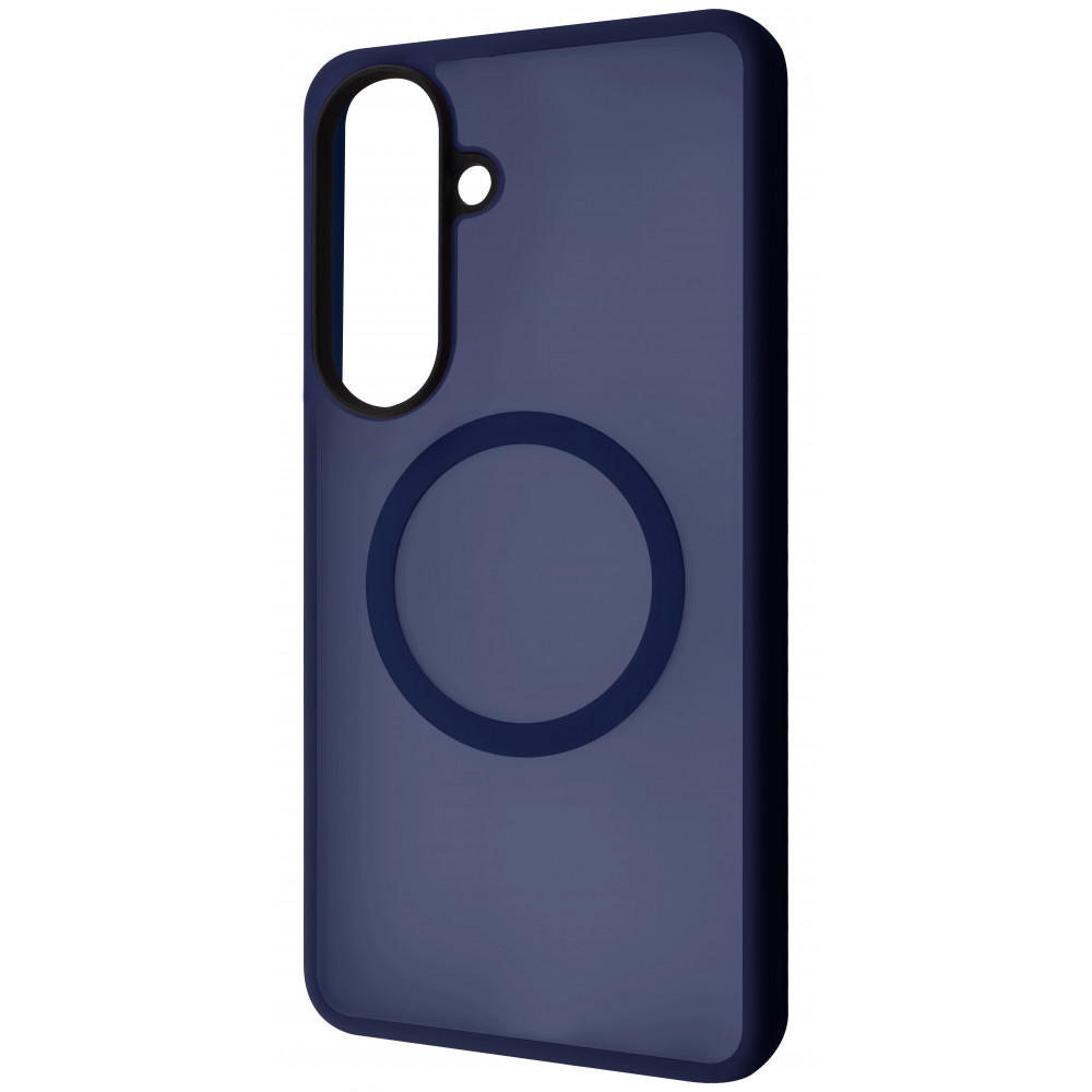 Чехол WAVE Matte Insane Case with Magnetic Ring Samsung Galaxy S26 Plus midnight blue (65597) Темно-синий на картинке №1