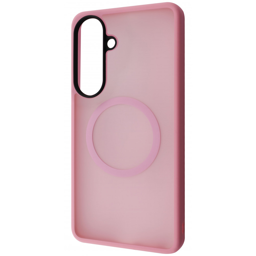 Чехол WAVE Matte Insane Case with Magnetic Ring Samsung Galaxy S26 Plus pink (65597) Розовый на картинке №1