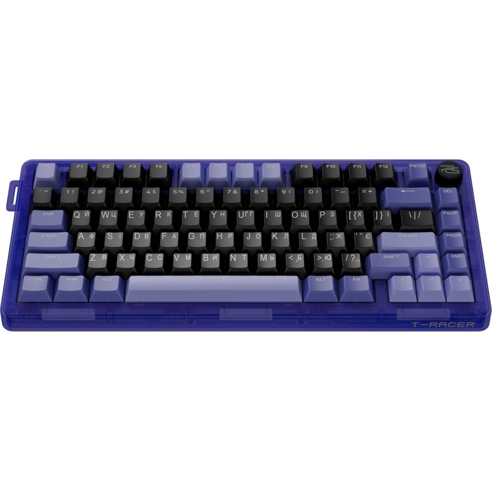 Бездротова клавіатура Proove Gaming T-Racer (Ukraine Layout) purple/white