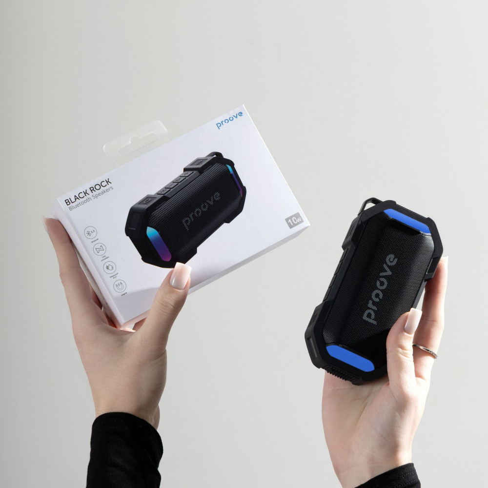 Портативна Акустика Proove Black Rock 10W (APP) — Придбати в Україні - фото 16