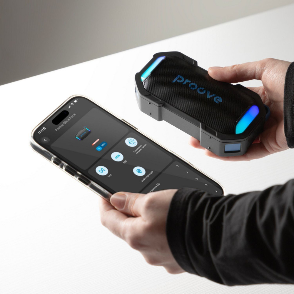 Портативна Акустика Proove Black Rock 10W (APP) — Придбати в Україні - фото 26