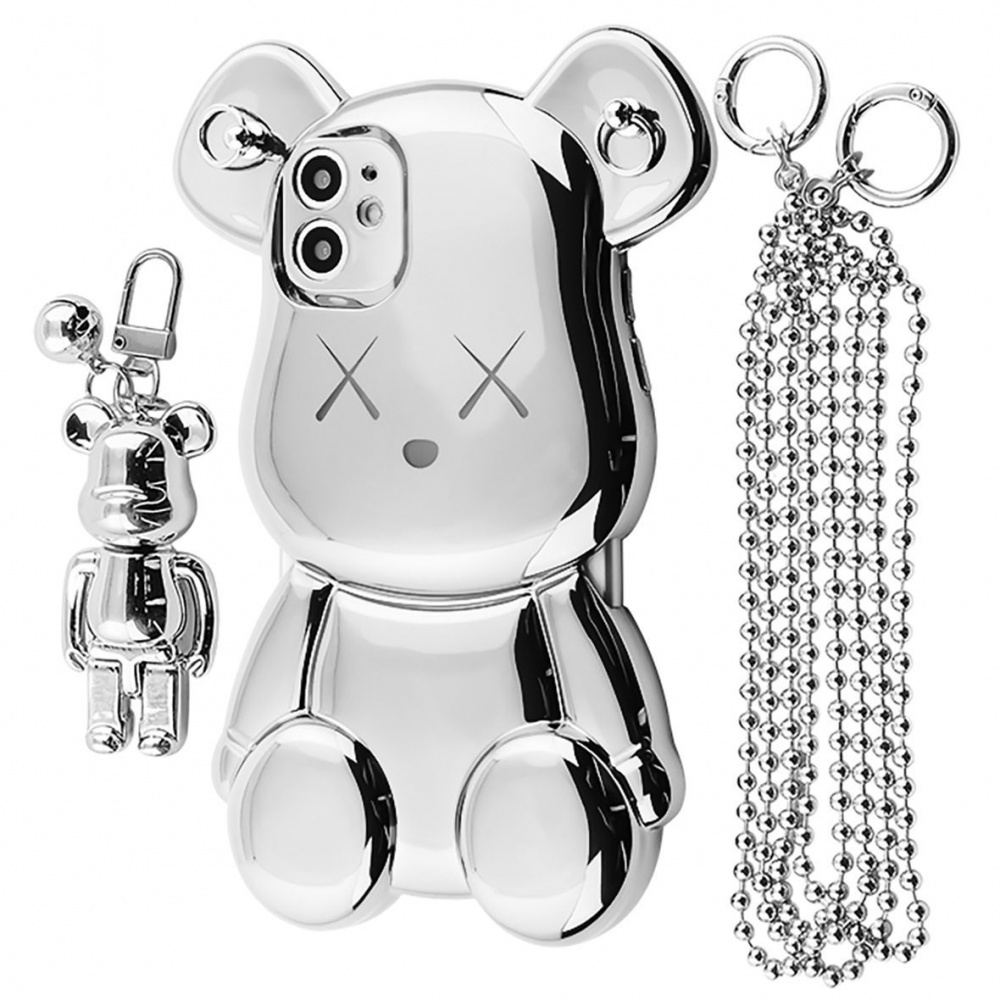 Чехол Teddy Bear Case with Strap iPhone 11 - фото 2