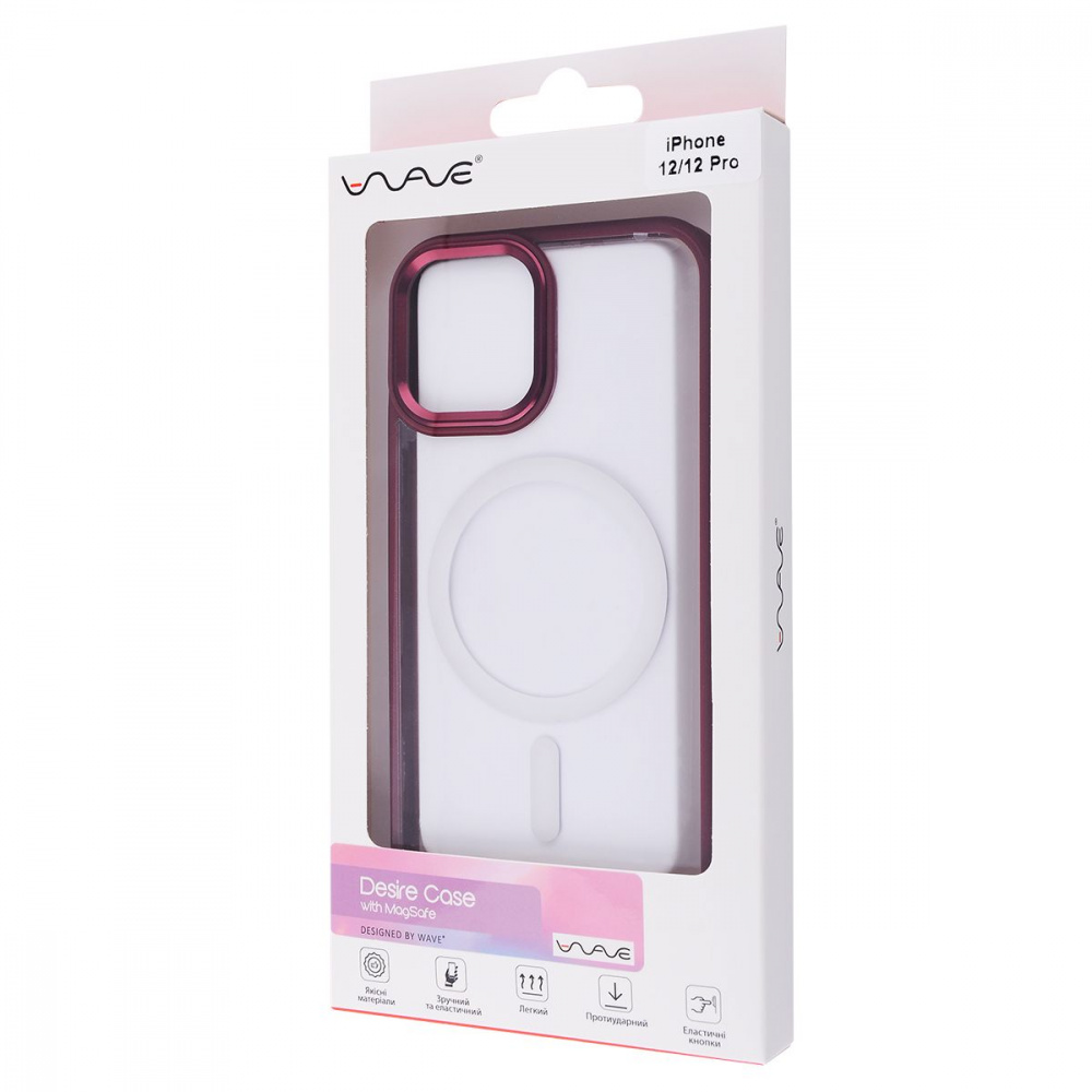 Чехол WAVE Desire Case with MagSafe iPhone 12/12 Pro - фото 1