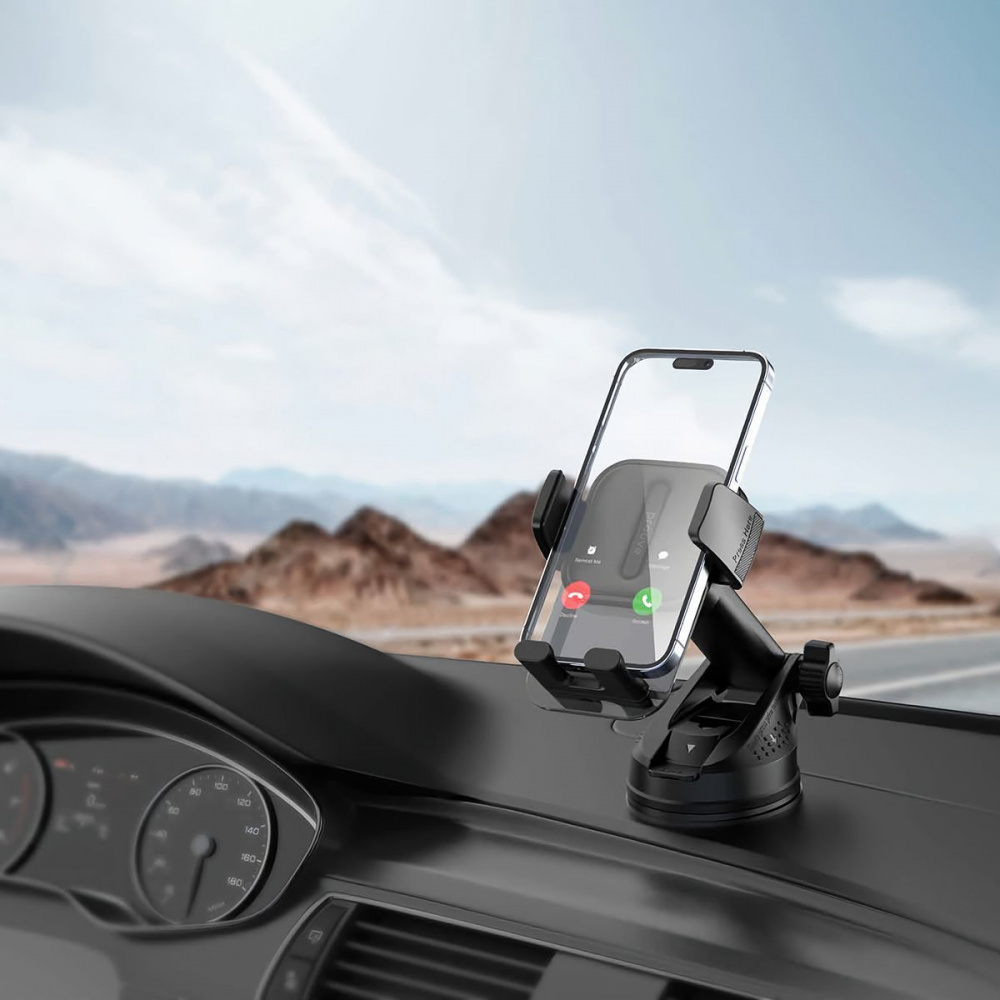 Автомобільний тримач Proove Crystal Clamp Suction Type Car Mount — Придбати в Україні - фото 2