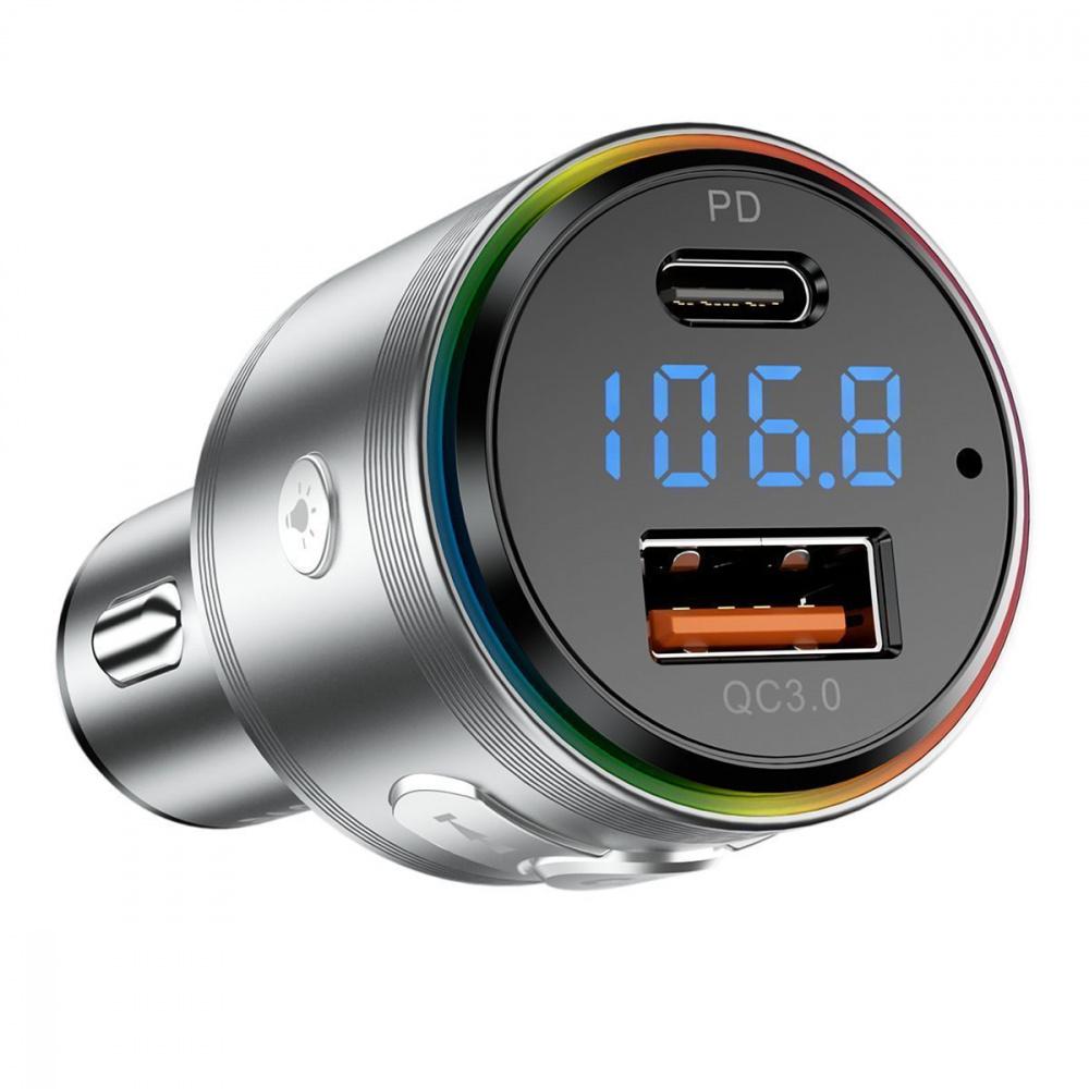 Автомобильное ЗУ Proove FM Launcher Maxi Wave 30W (PD+QC3.0) Type-C+USB - фото 1