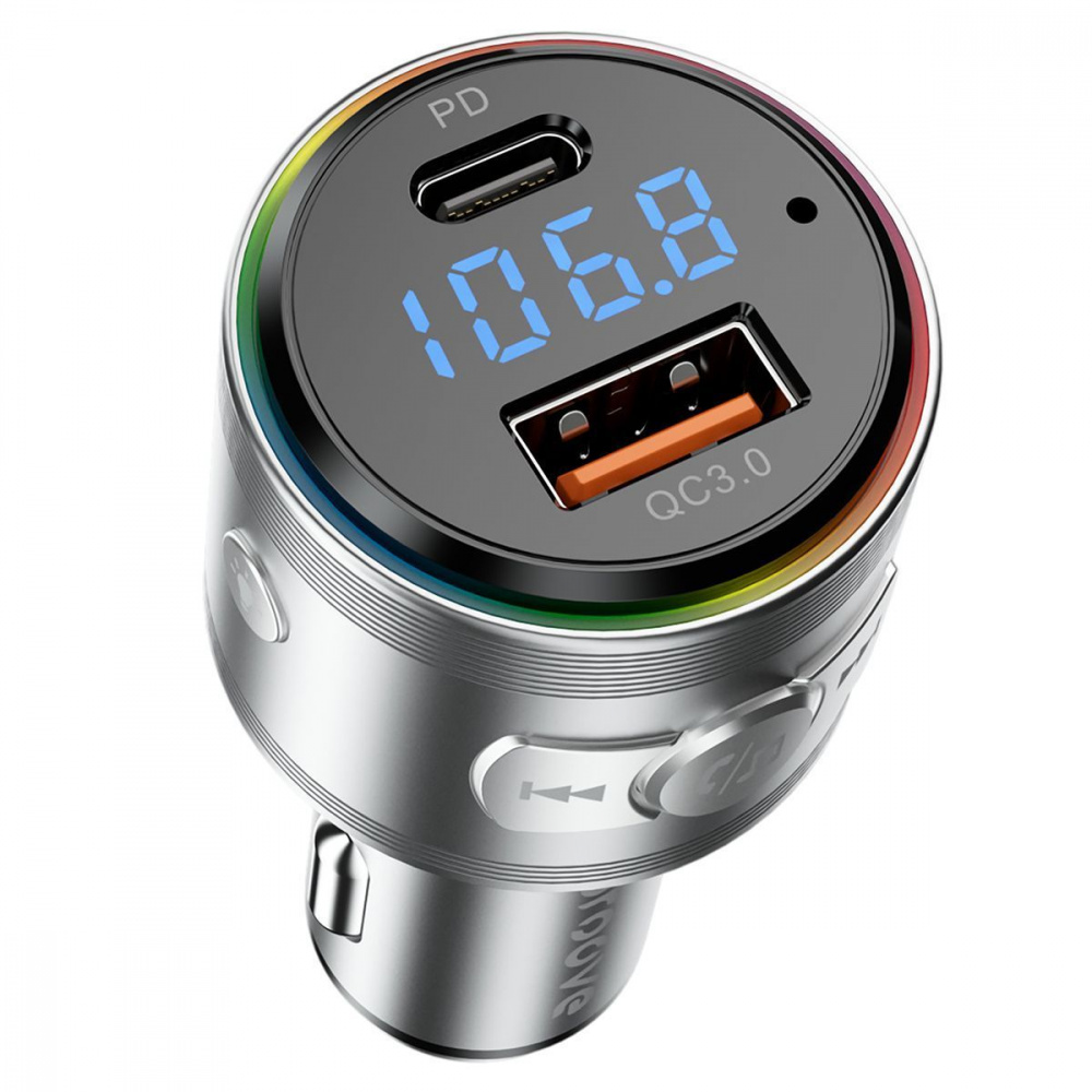 Автомобильное ЗУ Proove FM Launcher Maxi Wave 30W (PD+QC3.0) Type-C+USB - фото 2