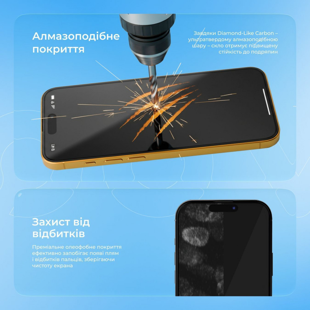 Захисне скло Proove DLC iPhone 17 Air — Придбати в Україні - фото 5