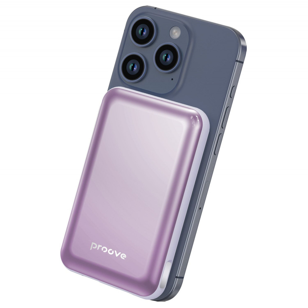 Портативна Батарея Proove Vibe Energy Plus 22.5W 10000mAh purple на малюнкі №6