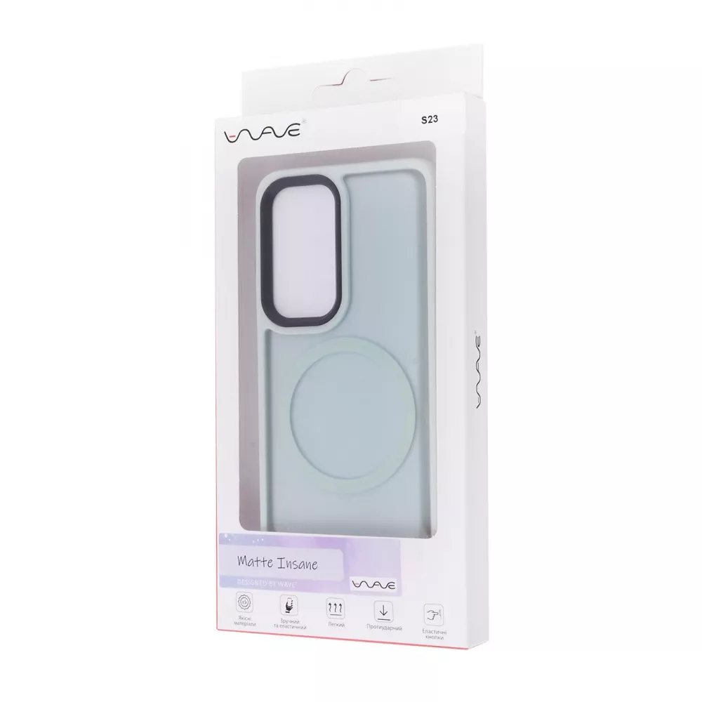 Чохол WAVE Matte Insane Case with Magnetic Ring Samsung Galaxy S23 — Придбати в Україні - фото 1