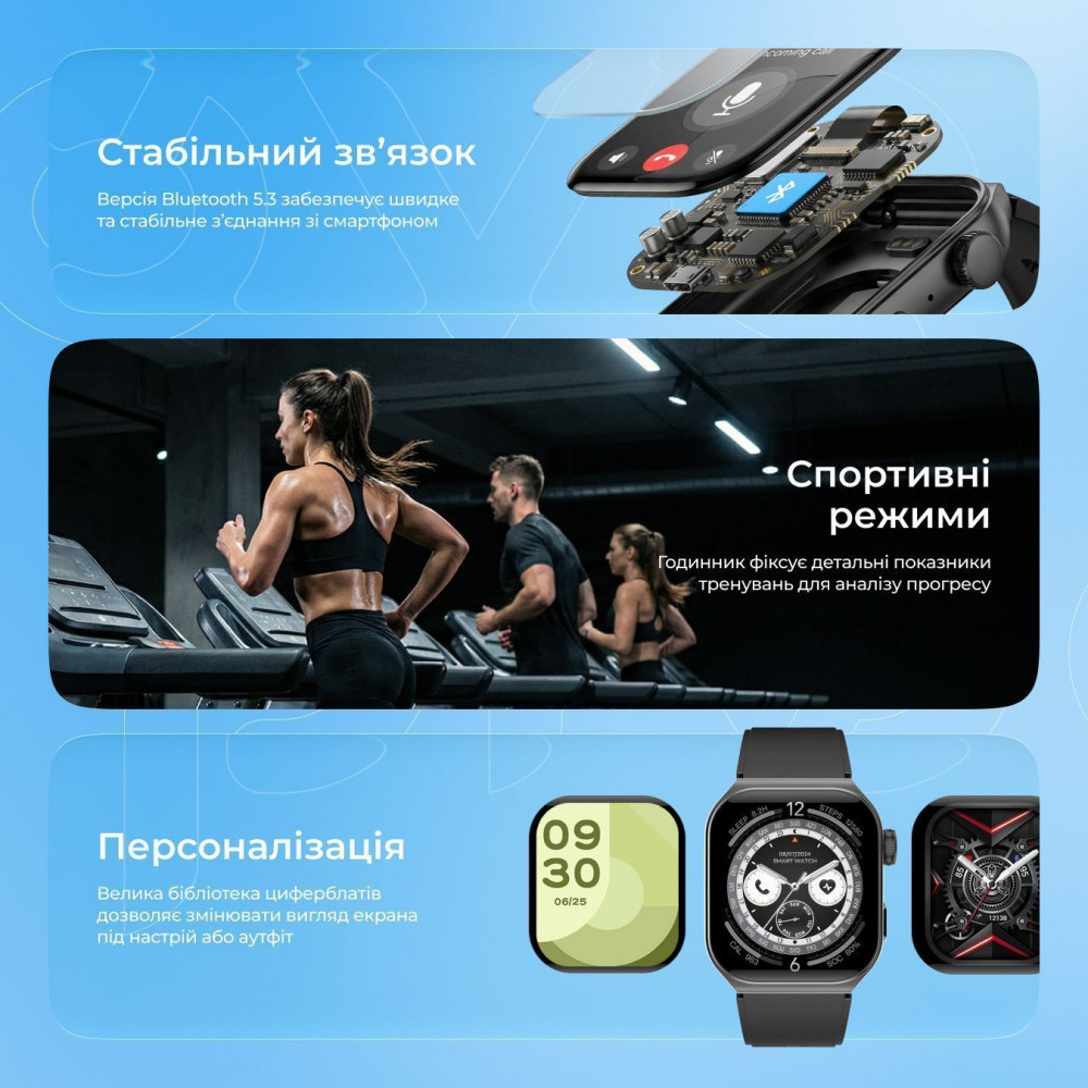 Смарт Годинник Proove Moment titanium (SMPR00002217) Сірий на малюнкі №4