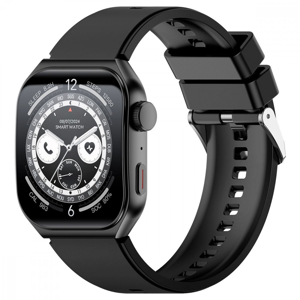 Смарт Годинник Proove Moment black (SMPR00002201) Чорний на малюнкі №1