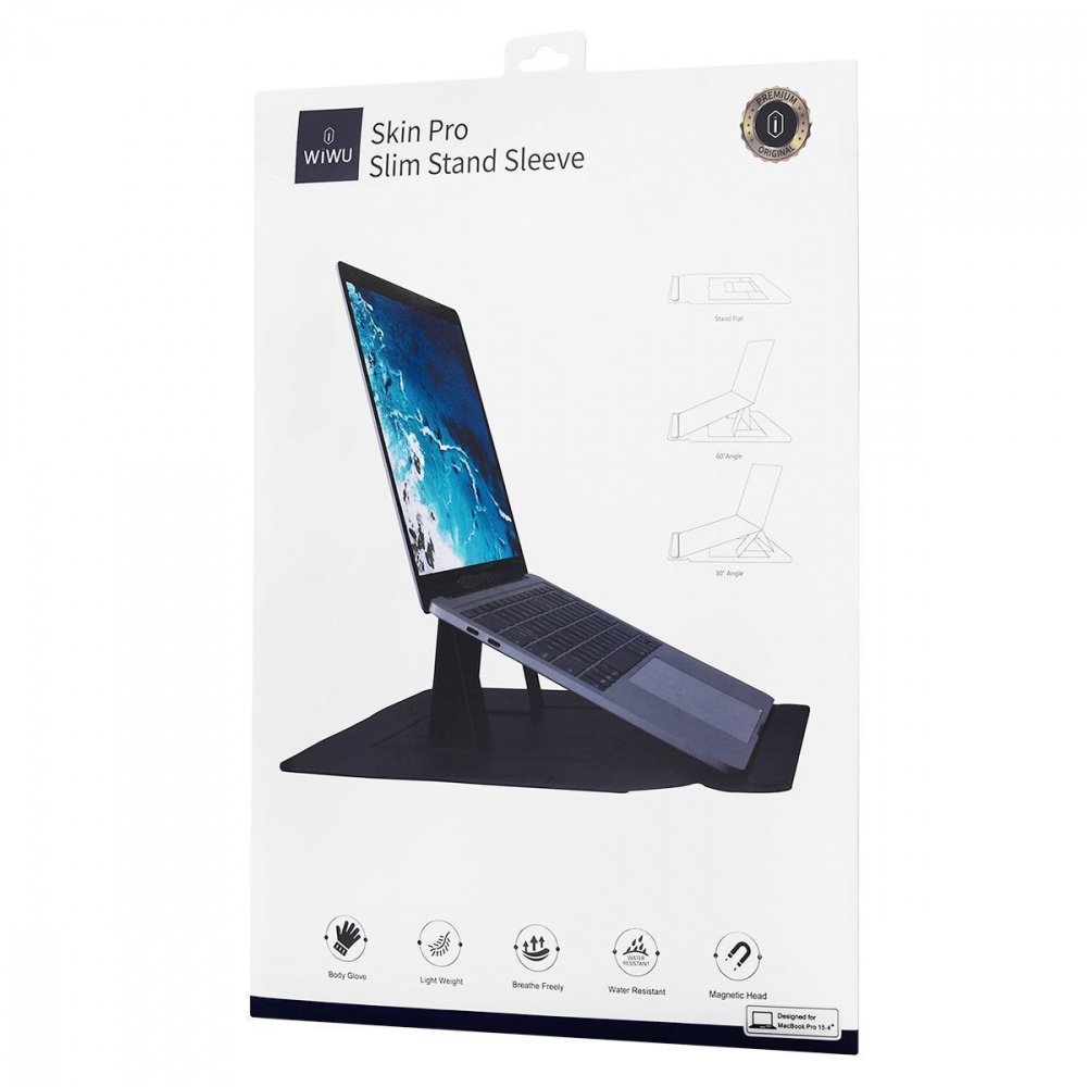 WIWU Skin Pro Portable Stand Sleeve for MacBook 15.4" - фото 1