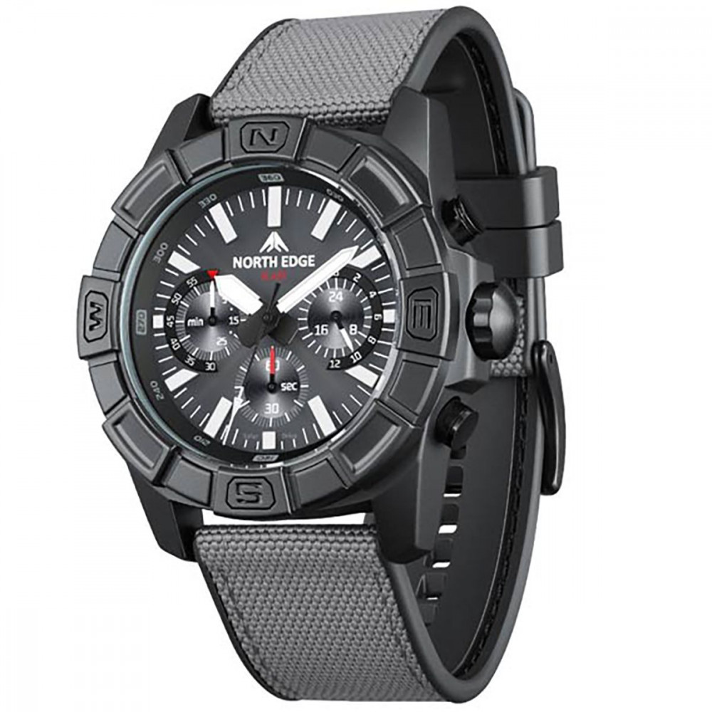 Цифровые Часы NORTH EDGE Blaze black на картинке №1