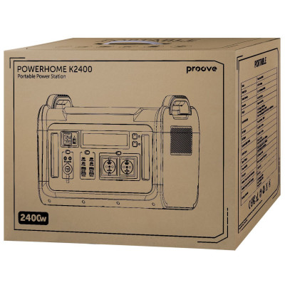 Портативна зарядна станція Proove PowerHome K2400