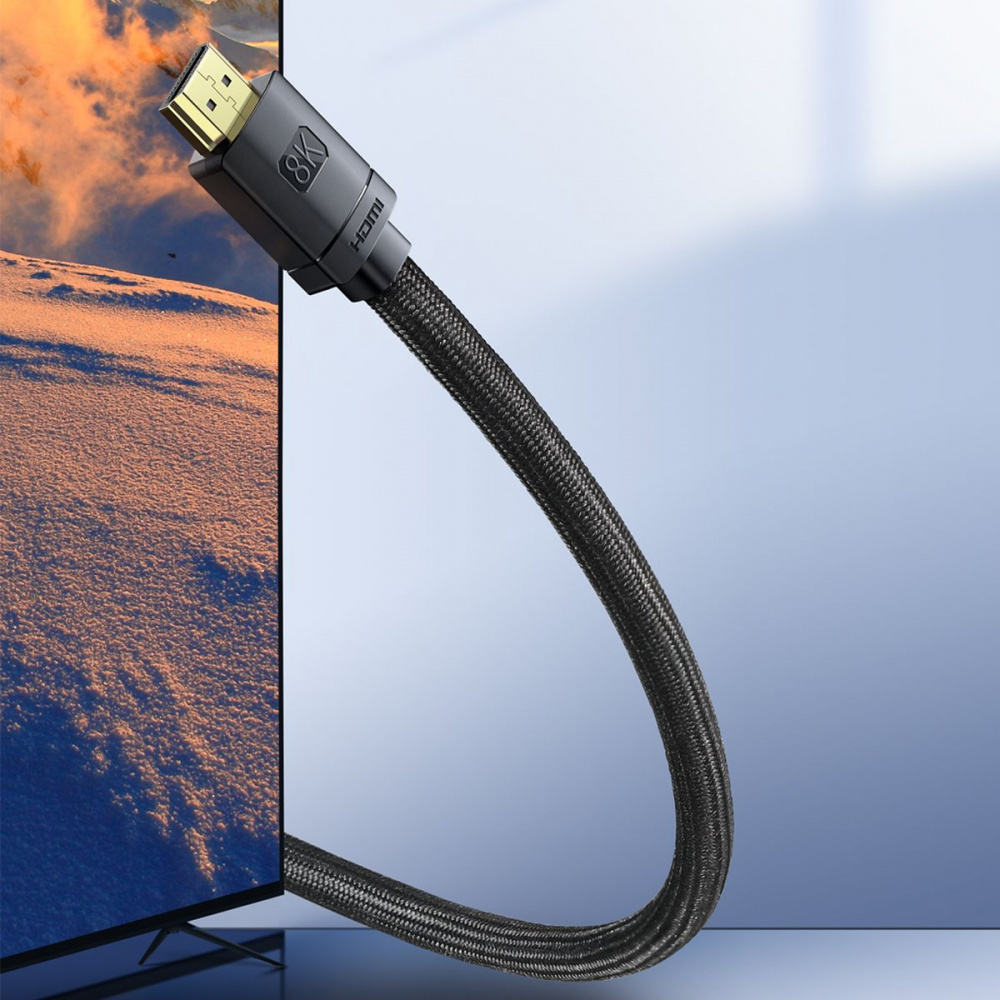 Кабель Baseus High Definition HDMI 8K to HDMI 8K (1m) — Придбати в Україні - фото 1
